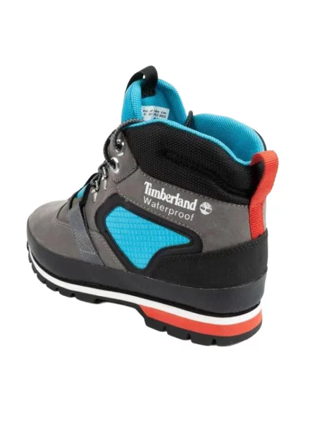 Skórzane Buty Treningowe Colour Block czarne
