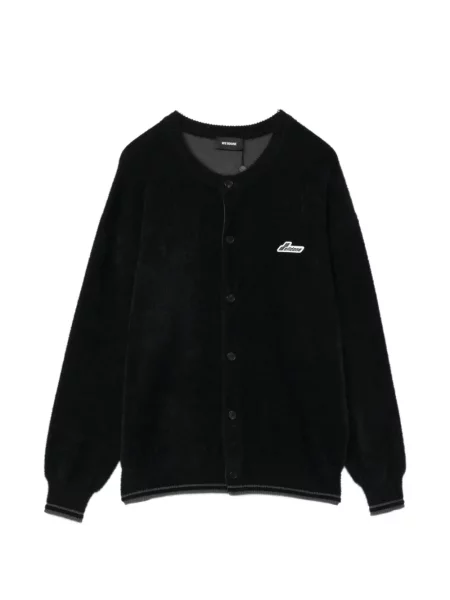 Cardigan We11done cu autograf negru