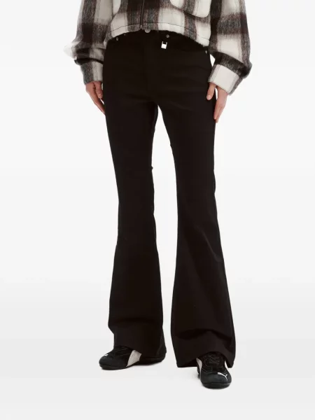 Pantaloni Izzue evazate negru