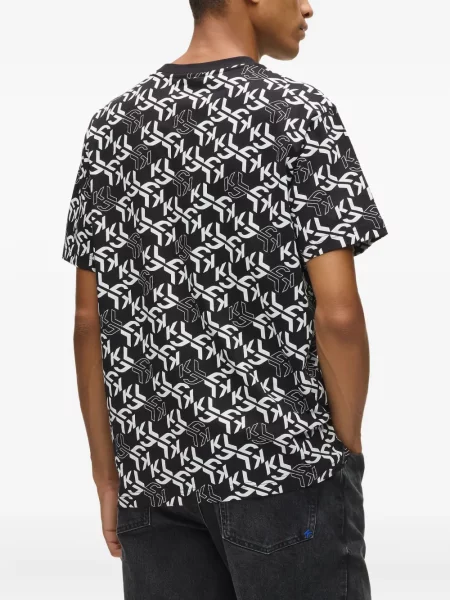 Tricou Karl Lagerfeld Jeans negru