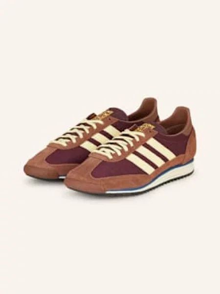 ADIDAS ORIGINALS Tenisky SL slonová kost / kaštanově / vínově červená hnědá