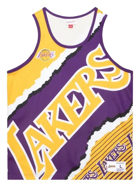 Cămașă Mitchell & Ness fără mâneci galben