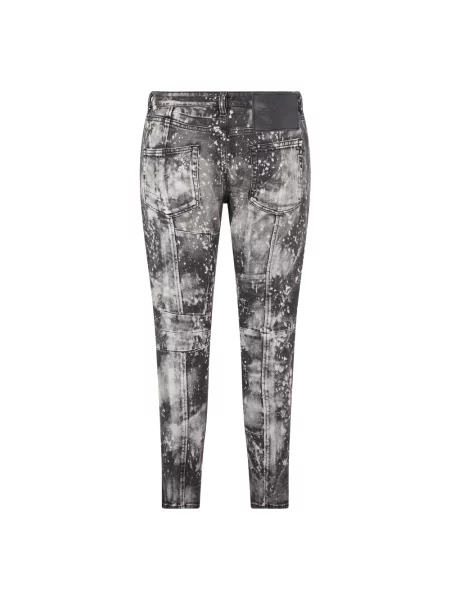 Skinny jeansy skinny Diesel szare