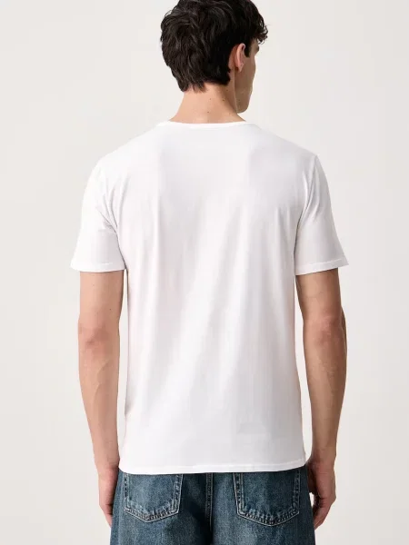 Tommy Hilfiger T-shirt w Mężczyźni S biały