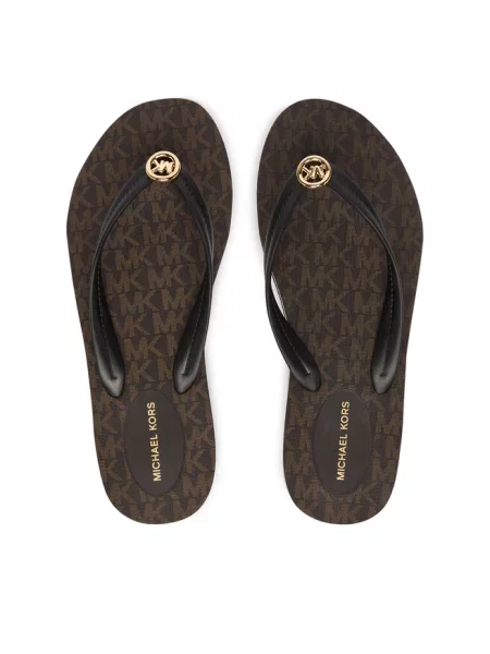 Japonki MICHAEL Michael Kors brązowe