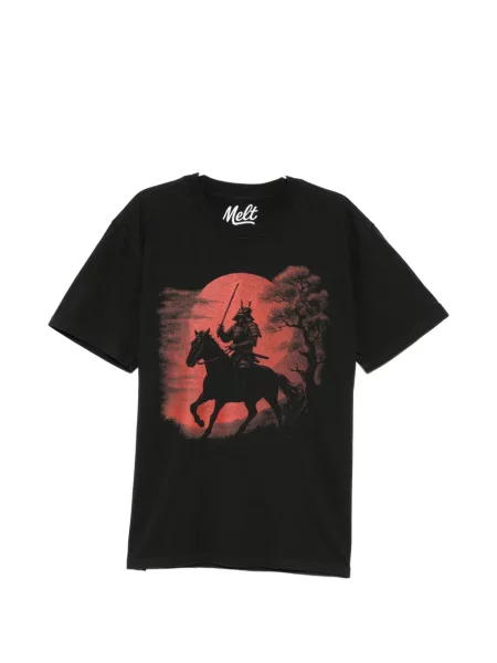 Tricou Melt cu decolteu rotund negru