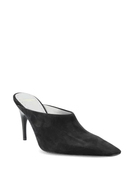 Papuci tip mules Balenciaga negru