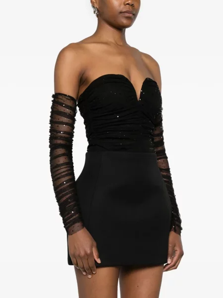 Body Nissa cu buline negru