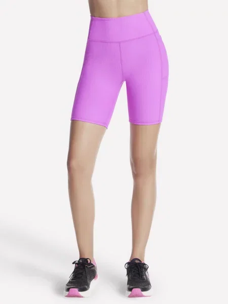 Велосипедки Skechers Go Flex Rib High Waisted 8 Inch Bike нейлон/спандекс фуксія