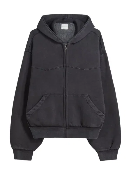 Bershka Mikina černá