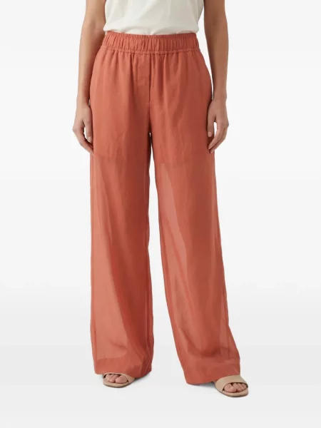 Pantaloni Brunello Cucinelli portocaliu