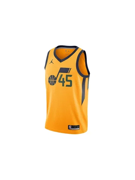 Koszulka nike nba utah jazz donovan mitchell statement edition swingman żółta