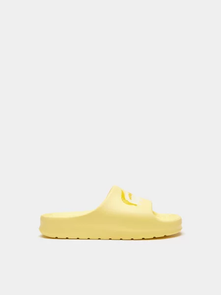 Lacoste Serve Slide Evo Шльопанці Етиленвінілацетат ЕВА жовтий
