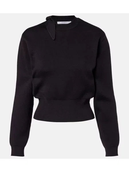 Pulover Givenchy cu funde negru