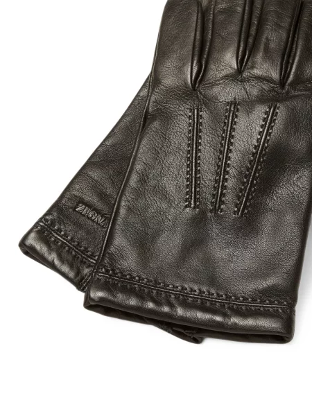 Mănuși Zegna din piele negru