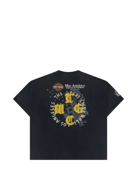 Tricou Amiri cu imagine negru