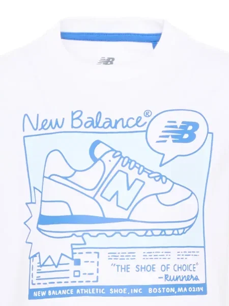 Komplet dresowy dziecięcy New Balance biały