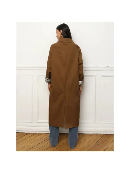 Palton La Modeuse maro