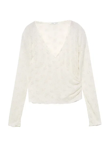 Pull&Bear Tričko režná