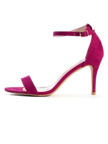 Celena Páskové sandály Celia tmavě růžová