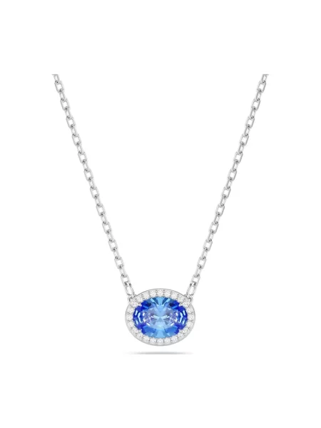 Naszyjnik Swarovski szary