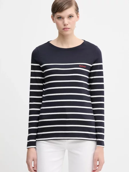 Barbour longsleeve BRADLEY granatowy