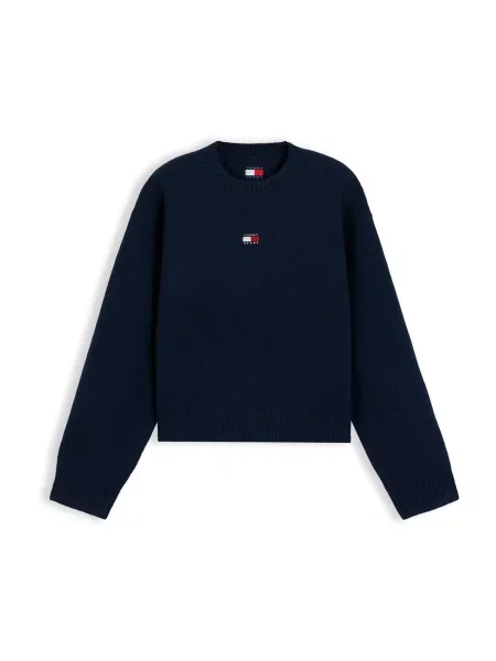 Tommy Jeans Pulover bleumarin