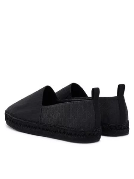 Espadrilky Calvin Klein All Over CK čierna