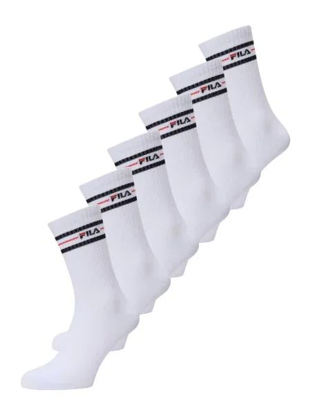FILA Șosete roșu / negru alb