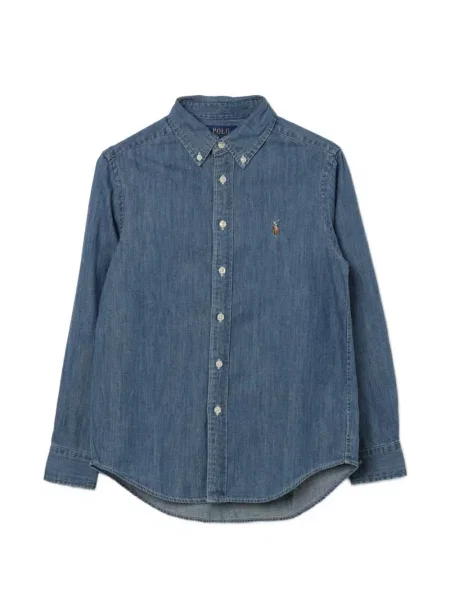 Koszula dziecięca Polo Ralph Lauren niebieska