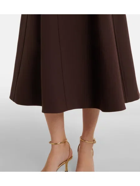 Rochie midi Emilia Wickstead maro