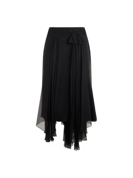 Długa spódnica maxi Alberta Ferretti czarna
