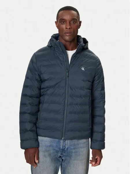 Calvin Klein Jeans Zimné bundy modrá