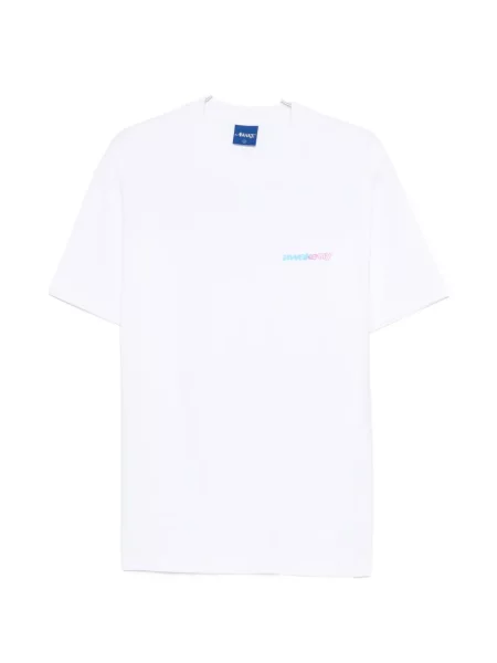 Спортна тениска Awake Ny с градиентным принтом бяло