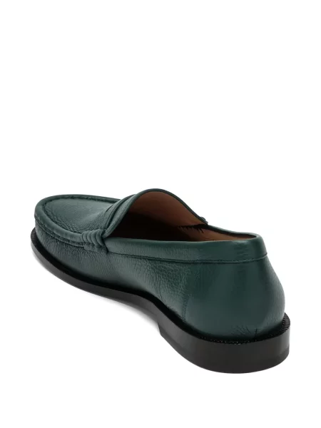 Pantofi loafer Loewe din piele verde