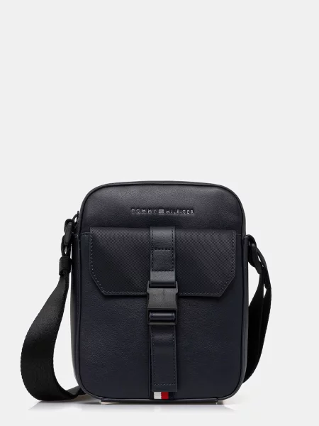 Torbica za okoli pasu Tommy Hilfiger modra