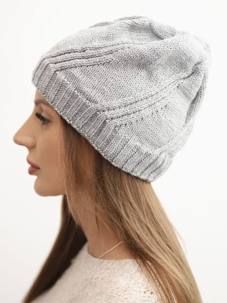 Căciulă Kesi de lână gri