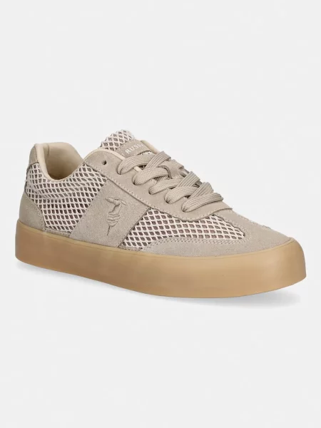 Trussardi sneakerși pentru femei bej