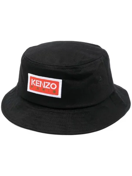 Pălărie Kenzo cu broderie negru