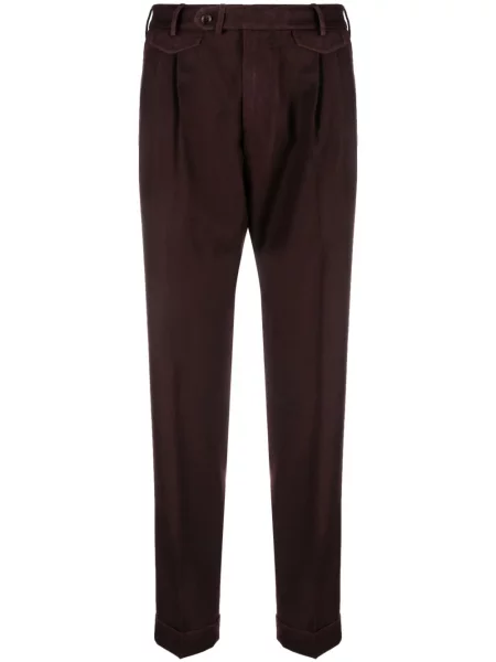Pantaloni Dell'oglio roșu