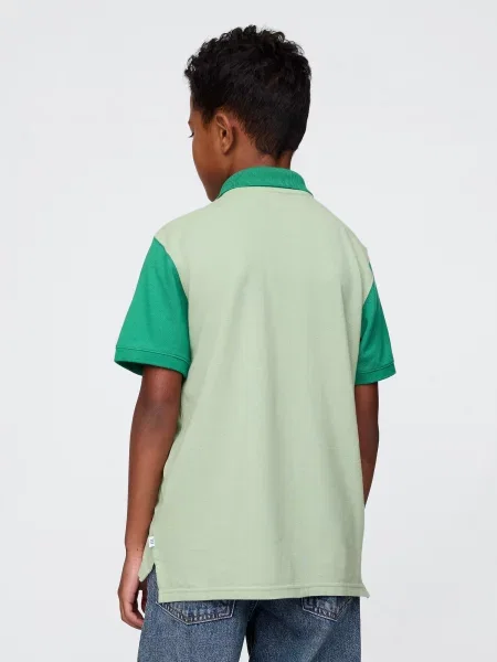 Tricou polo copii Gap