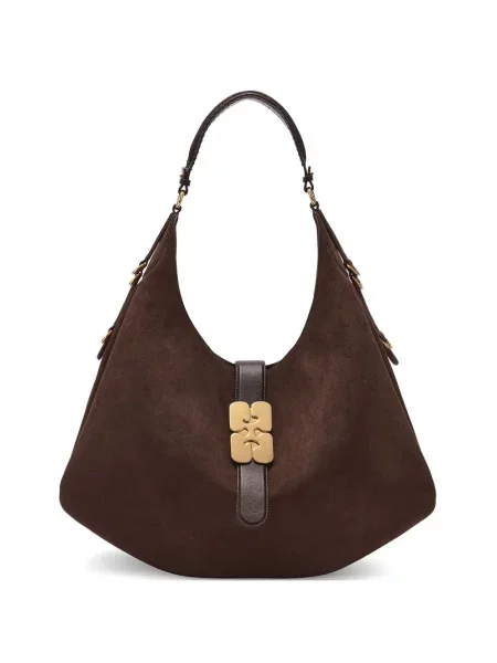 Geantă Ganni mari maro