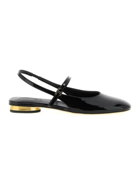 Balerinki Tod's skórzane czarne