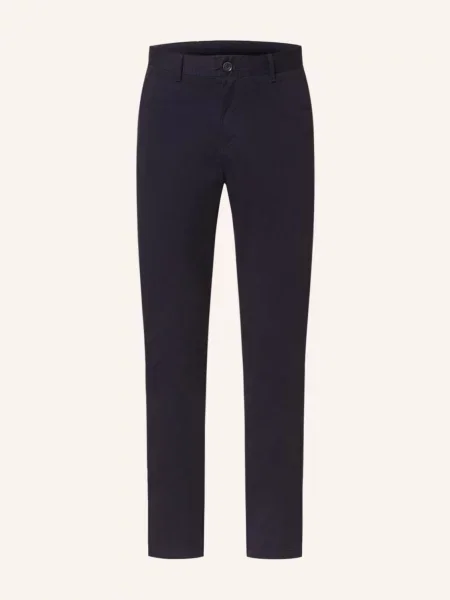 Reiss Chino Kalhoty Pitch Slim Fit tmavě modrá