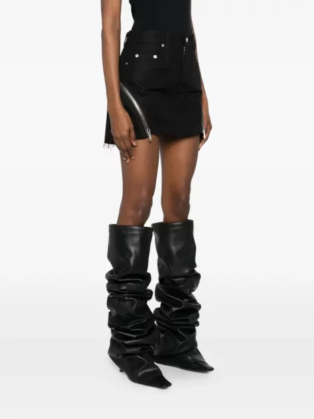 Fusta mini Rick Owens negru