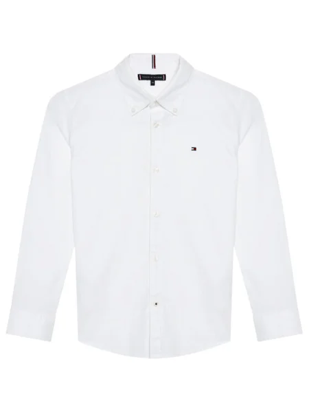 Tommy Hilfiger Риза Oxford D бял