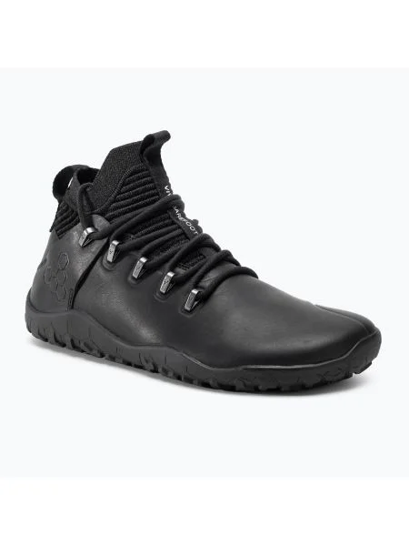 Olcsóbban. Férfi Barefoot cipő Vivobarefoot Magna Leather Fg obsidian. Méret: 45 EU fekete