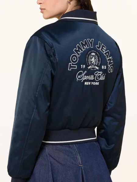 Džínová bunda Tommy Jeans modrá