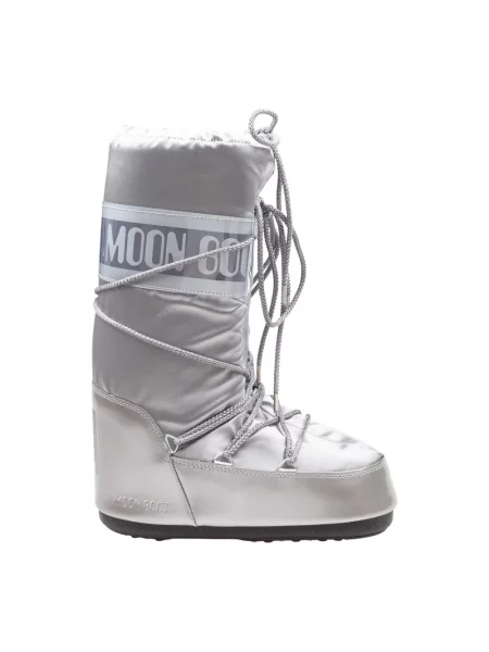 Śniegowce Moon Boot Icon Glance silver szare