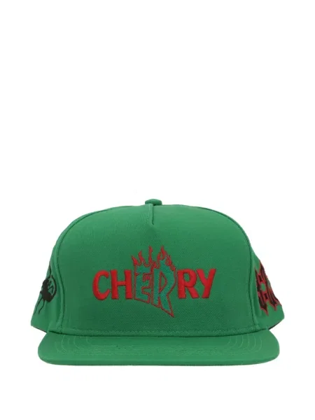 Șapcă Cherry World cu broderie verde